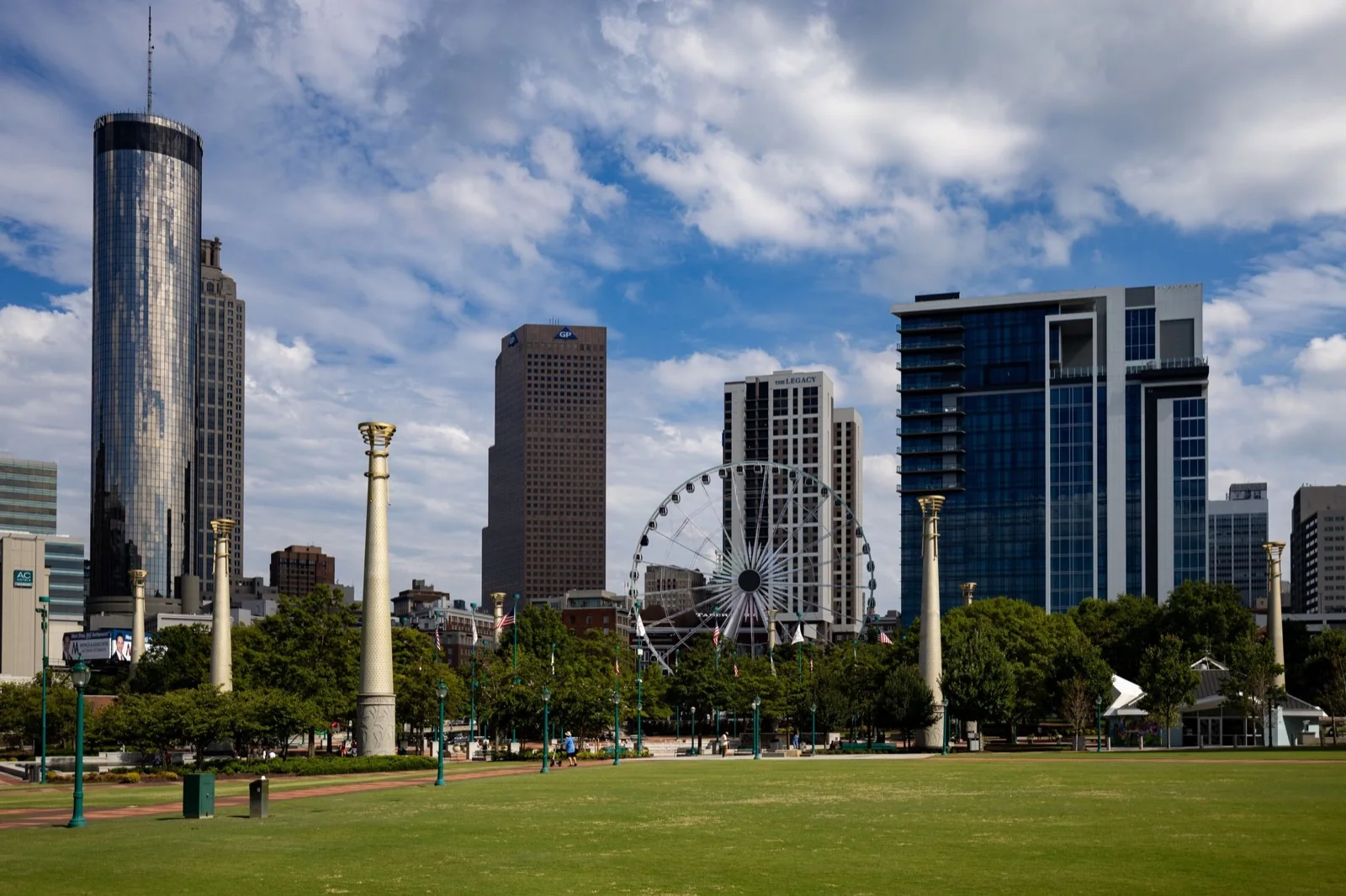Pexels photograph of the Atlanta skyline used for a commercial drone photography and video cost guide